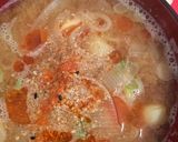 リークのお味噌汁作り方6写真