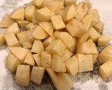 片栗粉と米粉でサクホク、コロコロポテト！作り方4写真