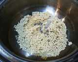 チンゲン菜とアマランスのマヨクリーム煮♪作り方1写真