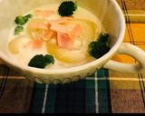 トロ～リ甘いよ☆新玉葱のミルク煮♪作り方20写真