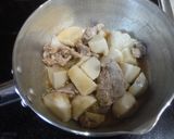 豚すじと里芋の煮付け(圧力鍋)作り方4写真