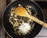 超簡単☆濃厚!クリーミー舞茸きのこうどん作り方4写真