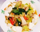 チンゲン菜の中華風餡かけ作り方2写真