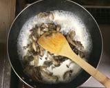 超簡単☆濃厚!クリーミー舞茸きのこうどん作り方5写真
