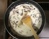 超簡単☆濃厚!クリーミー舞茸きのこうどん作り方10写真