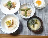ヨウサマの減塩朝食㉜(煮卵朝食)作り方10写真