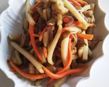 菊芋のきんぴら（血糖値改善食品）作り方4写真