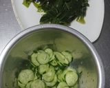 ★生わかめときゅうりの簡単酢の物作り方1写真