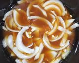 100%押し麦の豆味噌たまねぎ麦飯作り方8写真