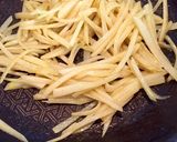 母の味 じゃが芋のカレーきんぴら作り方4写真