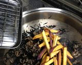 さつま芋と牛肉の栄養たっぷりひじき煮作り方3写真