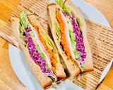 ブラン入り食パンで♡ゎんぱくサンド？♡作り方25写真