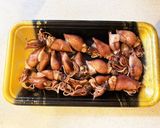 旬の味　菜の花とホタルイカのニンニク炒め作り方1写真