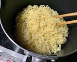 鍋ごと♡W味噌ラーメン アレンジ作り方4写真