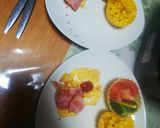 お泊まり会 モーニング☺️パンケーキ☺️作り方3写真