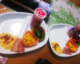 お泊まり会 モーニング☺️パンケーキ☺️作り方4写真