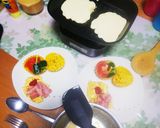 お泊まり会 モーニング☺️パンケーキ☺️作り方5写真
