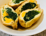 ★卵とほうれん草の巾着煮(No.7)作り方10写真