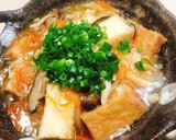 めんつゆで早うまっ！厚揚げきのこあんかけ作り方6写真