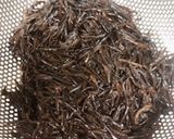 生ひじきとかりかり梅のふりかけ作り方1写真