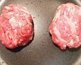 こま切れハンバーグステーキもどき作り方1写真