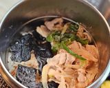 海苔段々のバレンタインの日弁当作り方1写真
