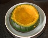 まるごとかぼちゃのプリン作り方1写真