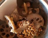納豆とレンコンのご飯作り方2写真