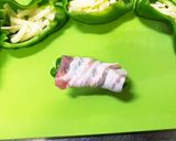 チーズ入り！ピーマンの肉巻き（ぴーちー）作り方3写真
