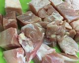 ひらたけと鶏で、和風トマト鍋作り方1写真
