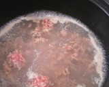 牛蒡と挽き肉の卵とじ作り方1写真