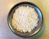 あさりと菜の花の炊き込みごはん作り方1写真