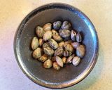 あさりと菜の花の炊き込みごはん作り方2写真