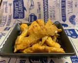 洗い物フラインパンだけ！舞茸マヨ醤油作り方6写真