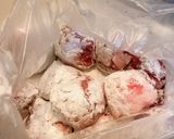 豚コマボール♡甘酢ゴマダレ焼き作り方2写真