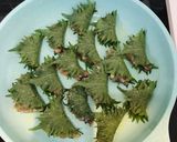 バターで焼く☆アジの大葉巻き☆作り方4写真