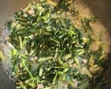 水菜とひき肉の煮びたし作り方4写真