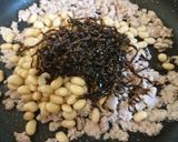 鶏ひき昆布佃煮丼（時短ですね）作り方4写真