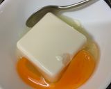 【簡単夜食】卵と豆腐をレンチン♪作り方1写真