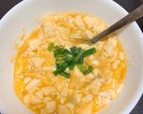 【簡単夜食】卵と豆腐をレンチン♪作り方4写真