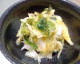 山わさびとキャベツの浅漬け作り方12写真