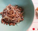 犬用＊挽肉とﾋﾞｰﾌﾝのｺﾞﾏ油炒め作り方5写真