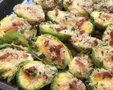 副菜に！芽キャベツのパン粉焼き作り方2写真