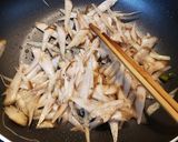 ウドとゴボウの卵とじ作り方3写真
