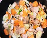 旦那が炒める麻辣な回鍋肉作り方3写真