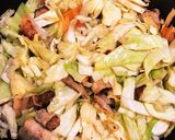 旦那が炒める麻辣な回鍋肉作り方4写真