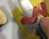 ポケモン☆ピカチュウ〜りんごの飾り切り作り方7写真