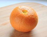 夏みかん皮で『オレンジピール』簡単作り方1写真