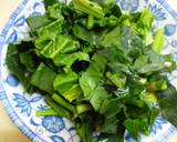 南瓜とほうれん草の胡麻和え♪作り方1写真