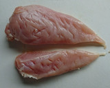 簡単節約☆鶏胸肉の揚げない唐揚げ。作り方1写真